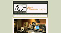 Desktop Screenshot of aoerecording.com